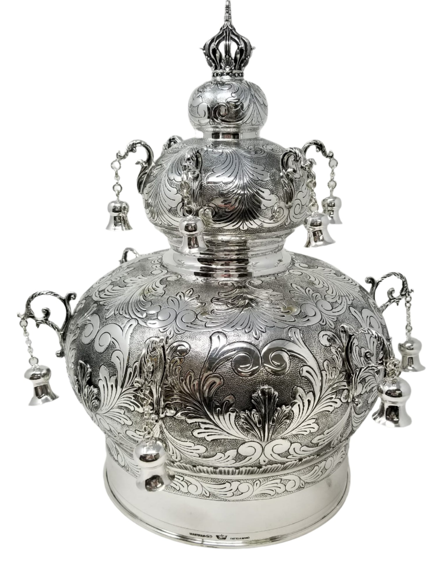 Silver Torah Crown #18