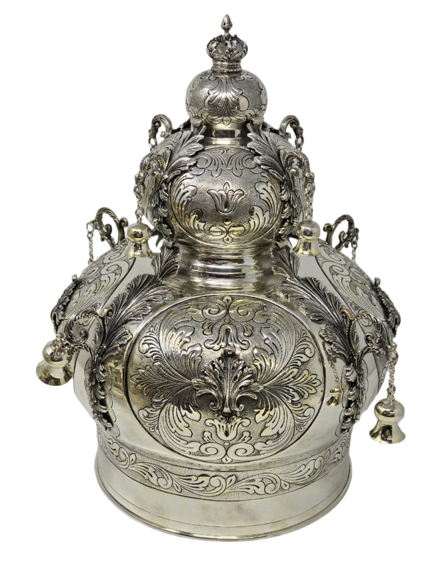 Silver Torah Crown #62