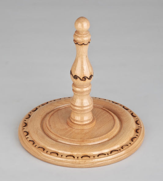 Plain Wood Set of Etz Chaim Torah Rollers #15-55