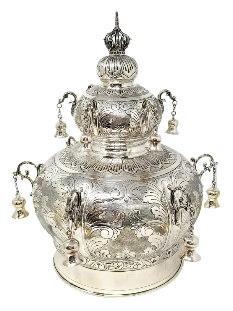 Silver Torah Crown #12