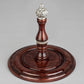 Wood With Silver Crown Etz Chaim Torah Rollers #25-55