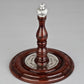 Wood With Silver Crown Etz Chaim Torah Rollers #25-55