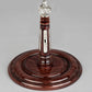 Wood With Silver Crown Etz Chaim Torah Rollers #25-55
