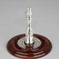 Wood With Silver Crown Etz Chaim Torah Rollers #25-55