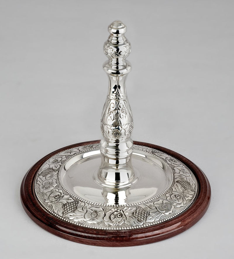 Wood & Silver Etz Chaim Torah Rollers #241-292