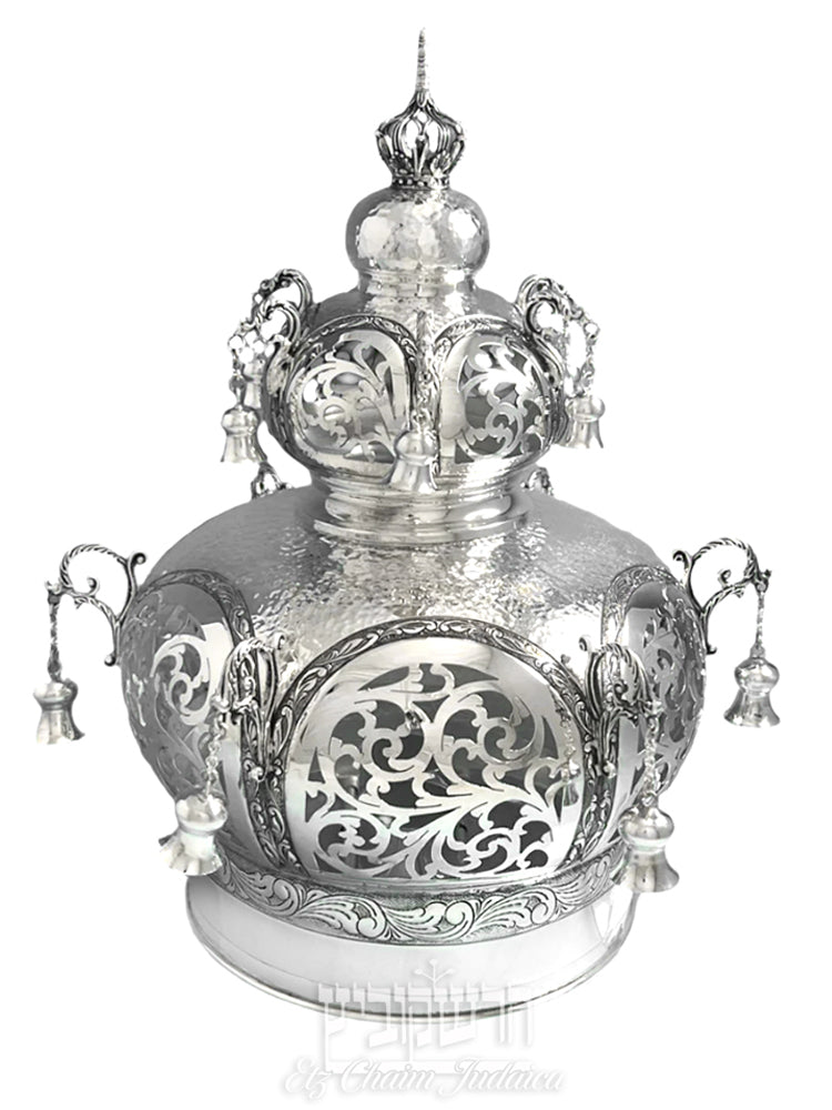 Silver Torah Crown #56