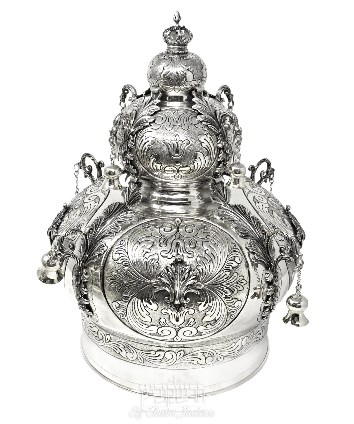 Silver Torah Crown #62